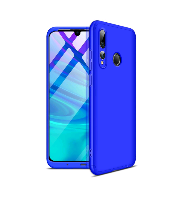 Чохол-накладка GKK 3 в1 для Honor 10i (HRY-LX1T)/20i синій-0